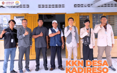 Penyerahan Mahasiswa KKN STMIK AMIKOM Surakarta di Desa Nepen dan Desa Kadireso: Menguatkan Literasi dan Transformasi Digital Desa