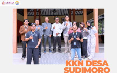 Mahasiswa STMIK AMIKOM Surakarta Hadir di Desa Sudimoro, Dorong Digitalisasi UMKM dan Penguatan Literasi Pendidikan melalui Program KKN