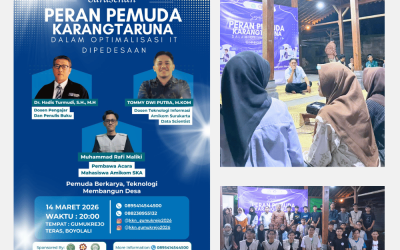 Sarasehan Peran Pemuda Karangtaruna dalam Optimalisasi IT di Perdesaan