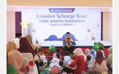 Syawalan Penuh Kebersamaan,  Keluarga Besar STMIK AMIKOM Surakarta Pererat Silaturahmi