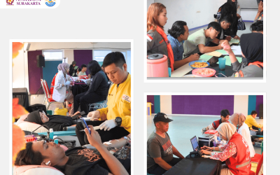 Donor Darah Mapala Artiepaks STMIK Amikom Surakarta Berjalan Sukses, Puluhan Kantong Darah Terkumpul