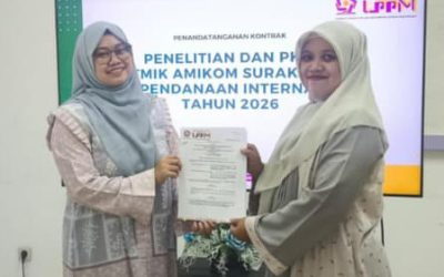 Penandatanganan Kontrak Penelitian dan Pengabdian kepada Masyarakat Pendanaan Internal Tahun 2026