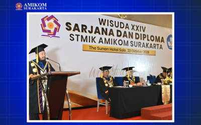 STMIK AMIKOM Surakarta Gelar Wisuda Diploma dan Sarjana Angkatan XXIV Tahun 2026